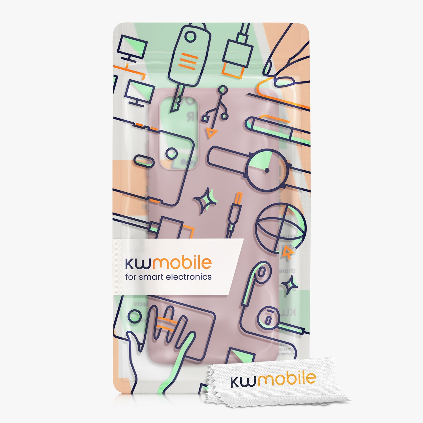 kwmobile Phone Case for Samsung Galaxy S20 FE - Wireless Charging - Protective Cover