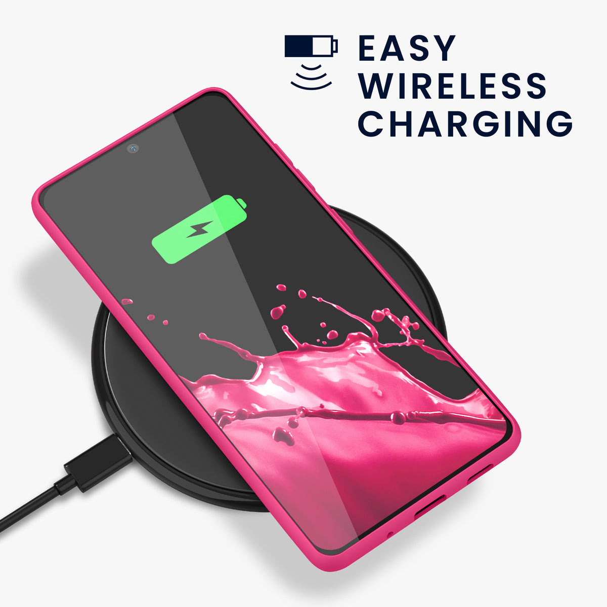 kwmobile Phone Case for Samsung Galaxy S20 FE - Wireless Charging - Protective Cover