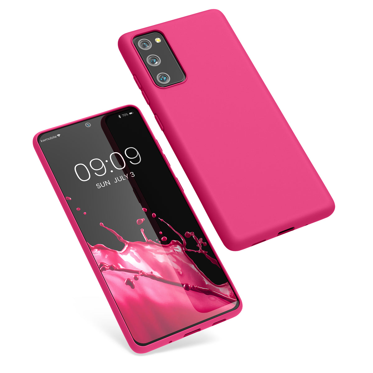 kwmobile Phone Case for Samsung Galaxy S20 FE - Wireless Charging - Protective Cover