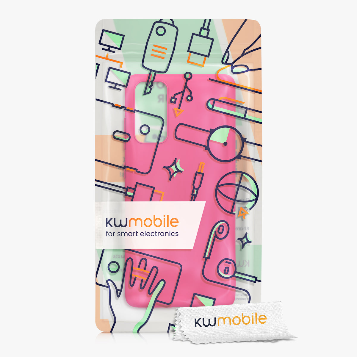 kwmobile Phone Case for Samsung Galaxy S20 FE - Wireless Charging - Protective Cover