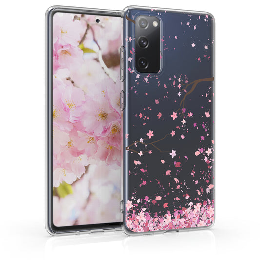 kwmobile Case Compatible with Samsung Galaxy S20 FE - Transparent Silicone Cover