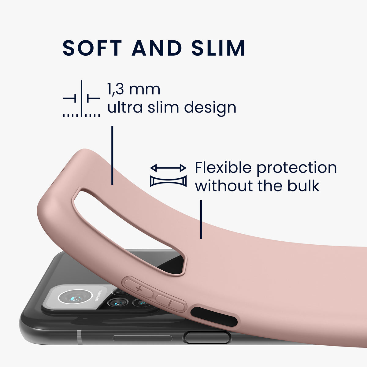 Xiaomi Mi 10T / Mi 10T Pro Case Matt Silicone