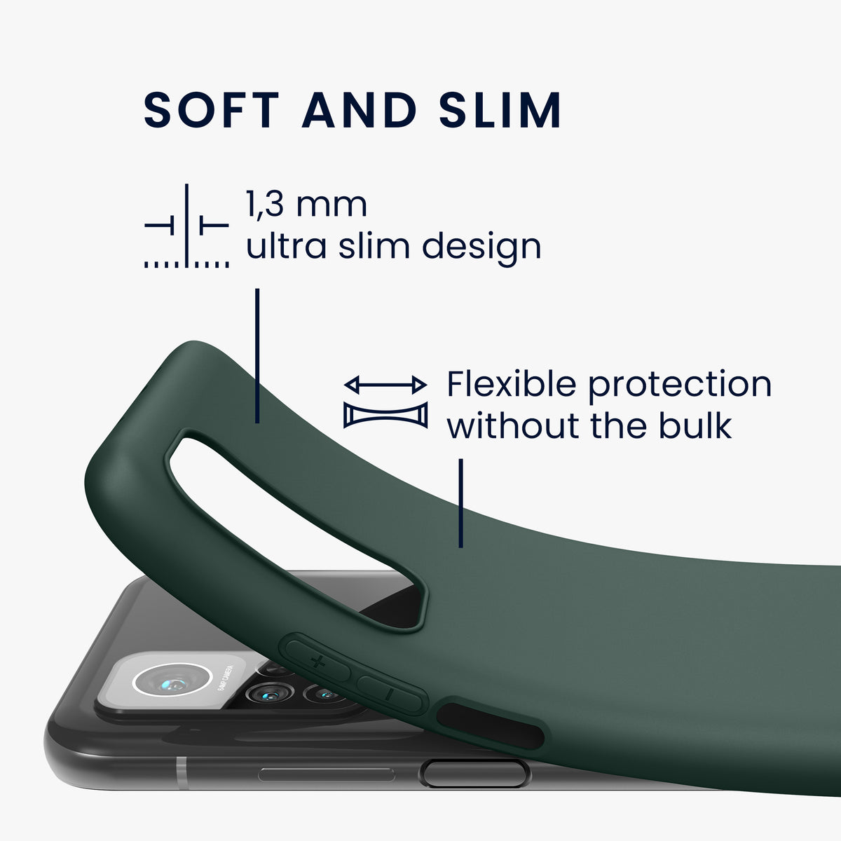 Xiaomi Mi 10T / Mi 10T Pro Case Matt Silicone