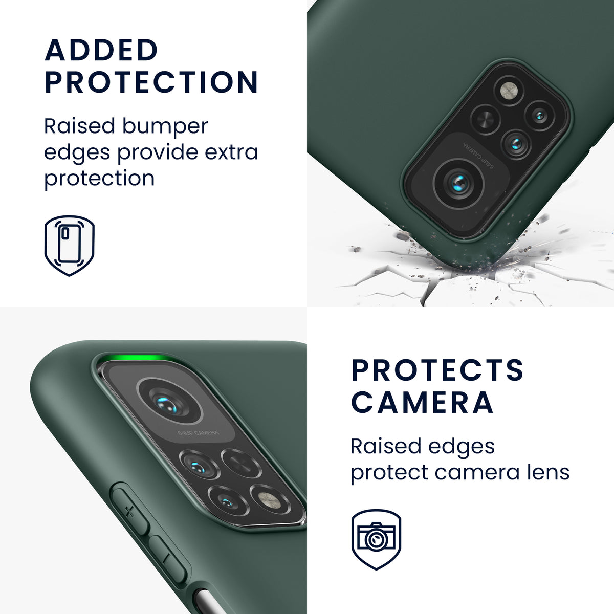 Xiaomi Mi 10T / Mi 10T Pro Case Matt Silicone