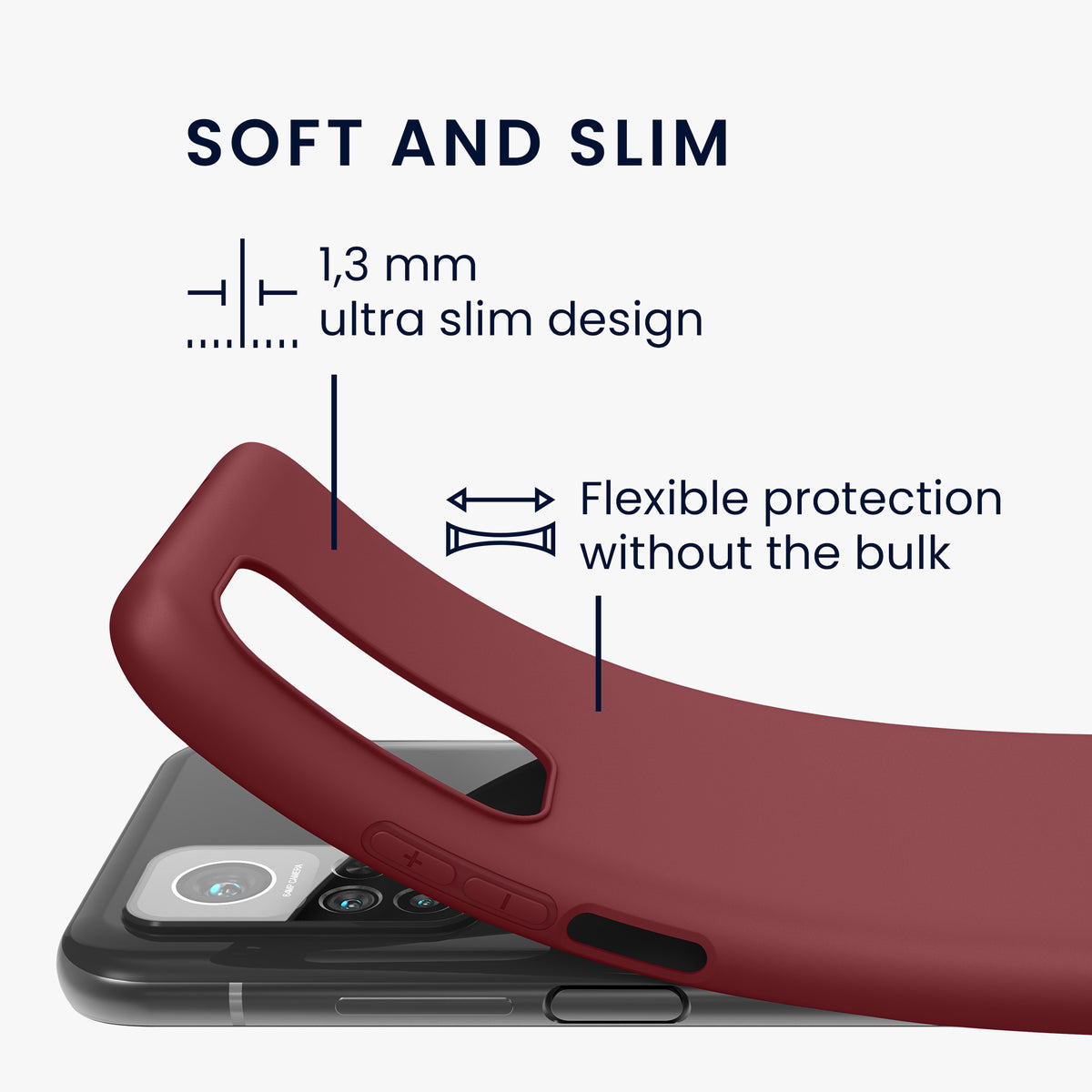 Xiaomi Mi 10T / Mi 10T Pro Case Matt Silicone