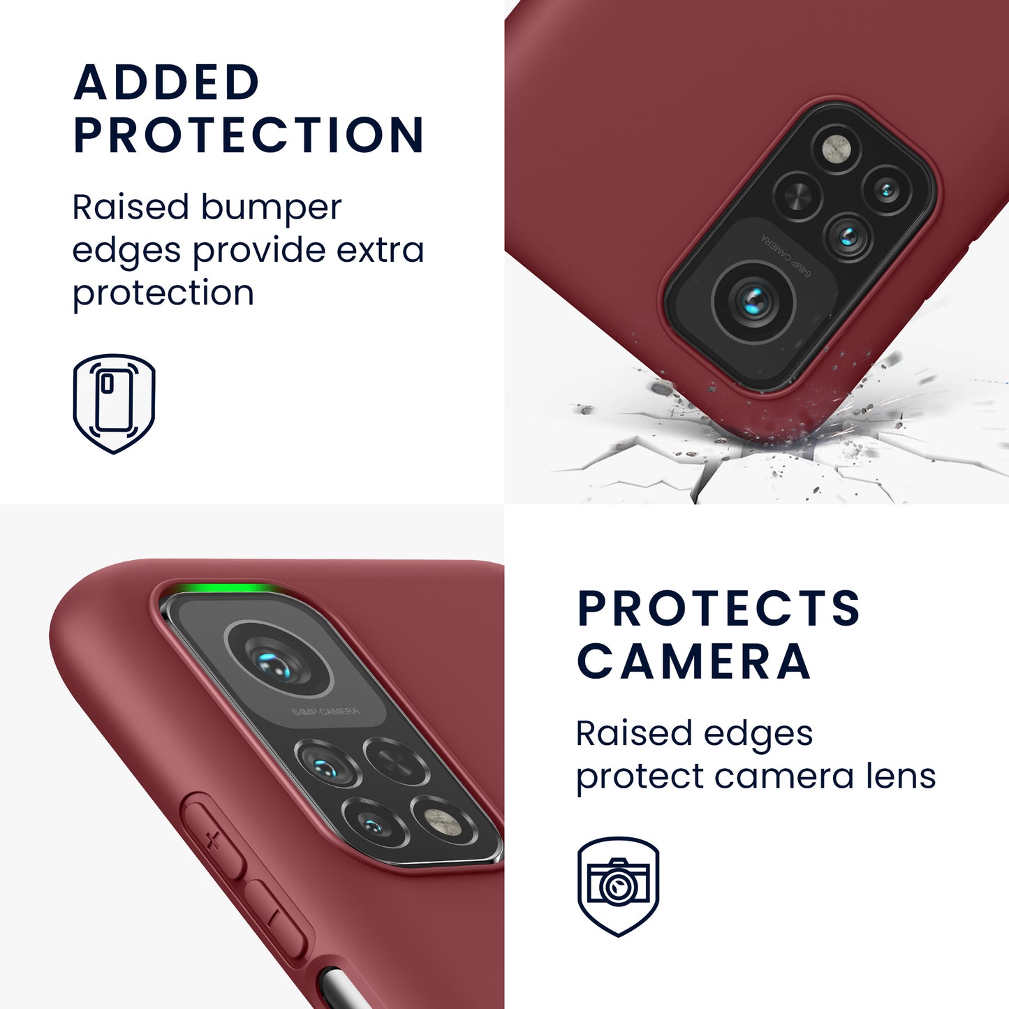 Xiaomi Mi 10T / Mi 10T Pro Case Matt Silicone