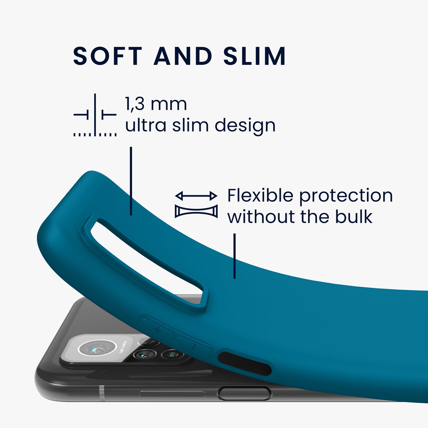 Xiaomi Mi 10T / Mi 10T Pro Case Matt Silicone