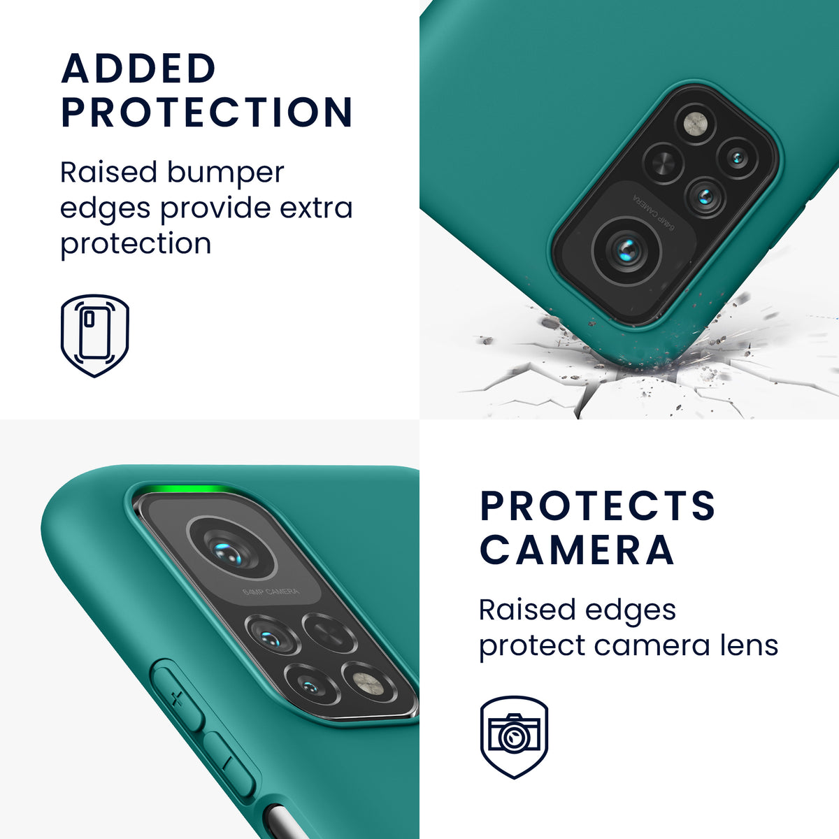 Xiaomi Mi 10T / Mi 10T Pro Case Matt Silicone
