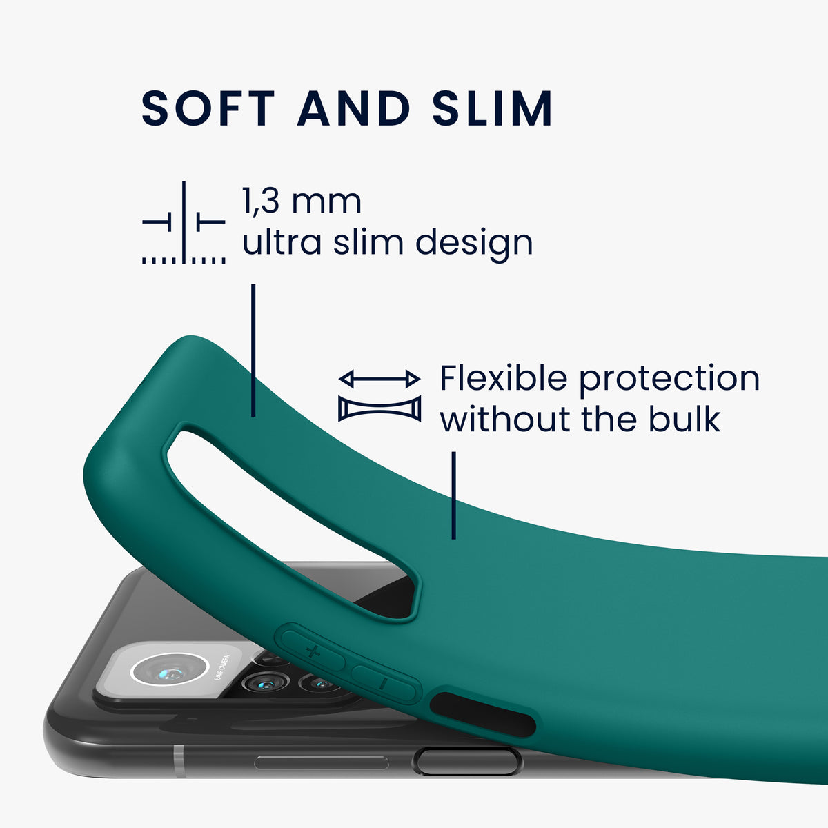 Xiaomi Mi 10T / Mi 10T Pro Case Matt Silicone