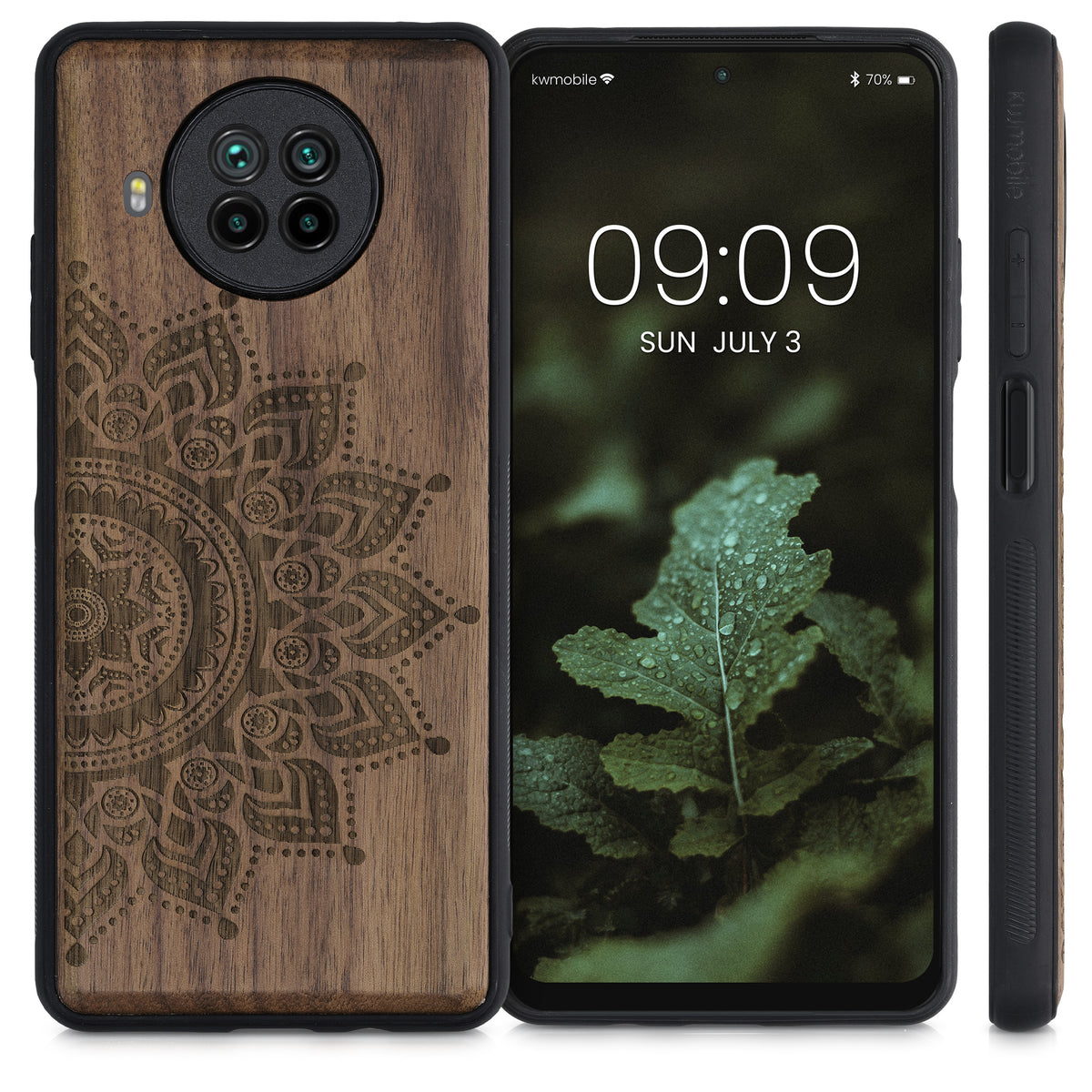 kwmobile Case Compatible with Xiaomi Mi 10T Lite Phone Cover TPU Phone Case Rising Sun