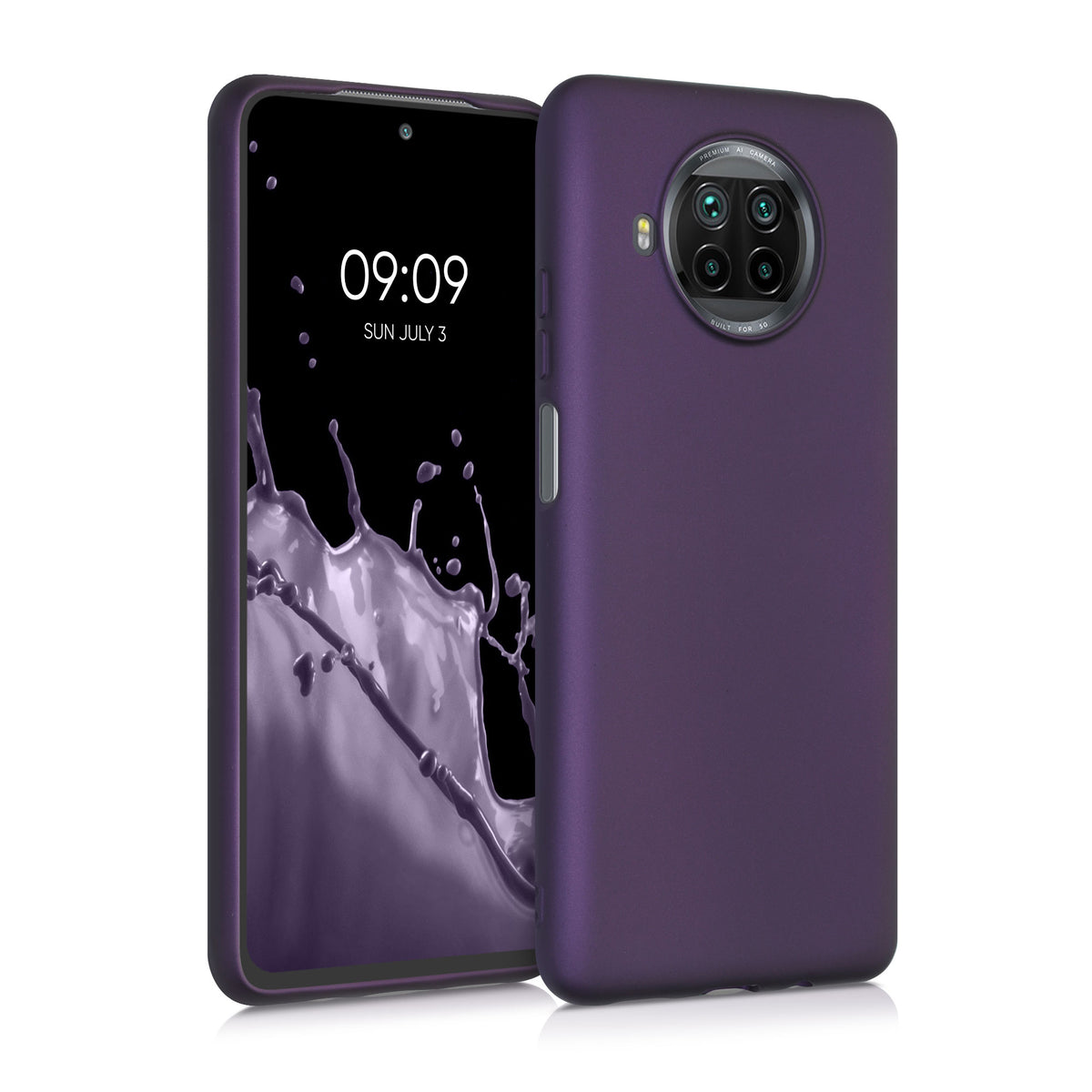 kwmobile Phone Case for Xiaomi Mi 10T Lite Case Silicone Case Protective Cover