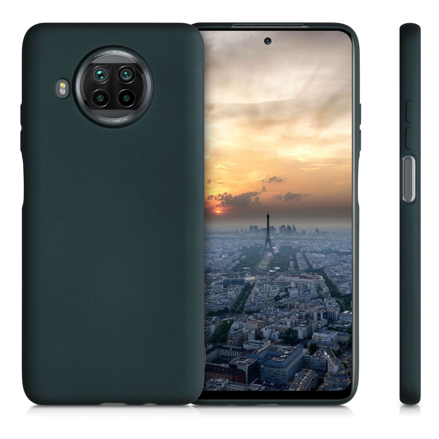 kwmobile Phone Case for Xiaomi Mi 10T Lite Case Silicone Case Protective Cover