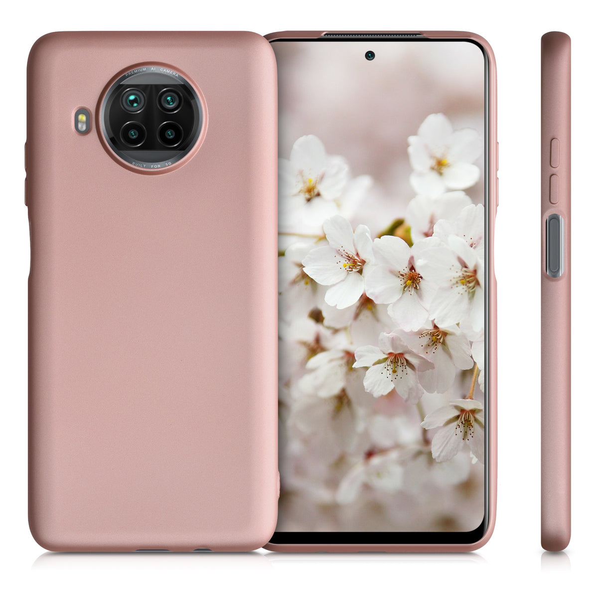 kwmobile Phone Case for Xiaomi Mi 10T Lite Case Silicone Case Protective Cover