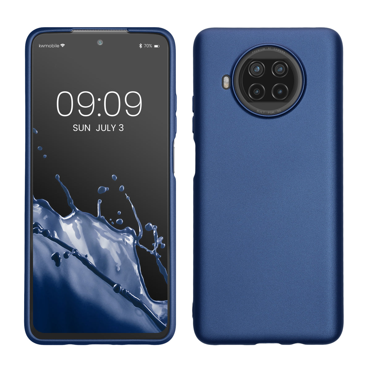 kwmobile Phone Case for Xiaomi Mi 10T Lite Case Silicone Case Protective Cover