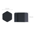 kwmobile 20x Abdeckung für 19 mm Radmuttern Auto Rad Schraube - Radschrauben Cover - Mutter Kappen - Sonstiges