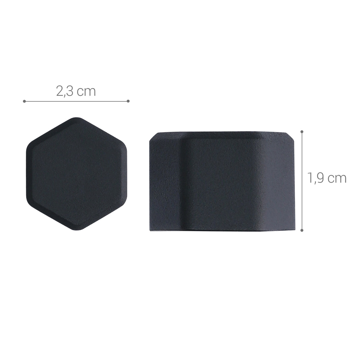 kwmobile 20x Abdeckung für 19 mm Radmuttern Auto Rad Schraube - Radschrauben Cover - Mutter Kappen - Sonstiges
