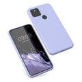 kwmobile Case Compatible with Google Pixel 5 - Rubberized Silicone Phone Case - Protective Cover for Wireless Charging - Case