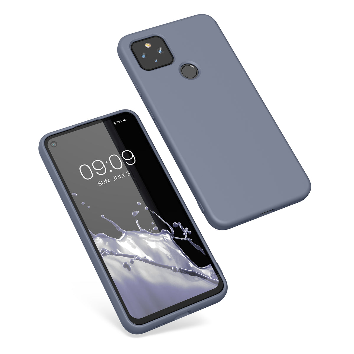 kwmobile Case Compatible with Google Pixel 4a 5G Protective Cover for Wireless Charging Case
