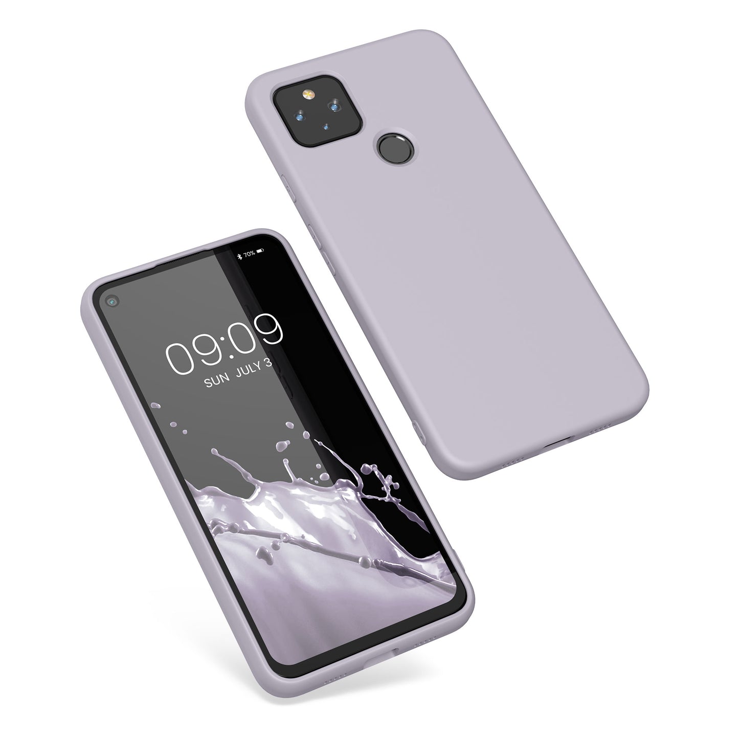 kwmobile Case Compatible with Google Pixel 4a 5G Protective Cover for Wireless Charging Case