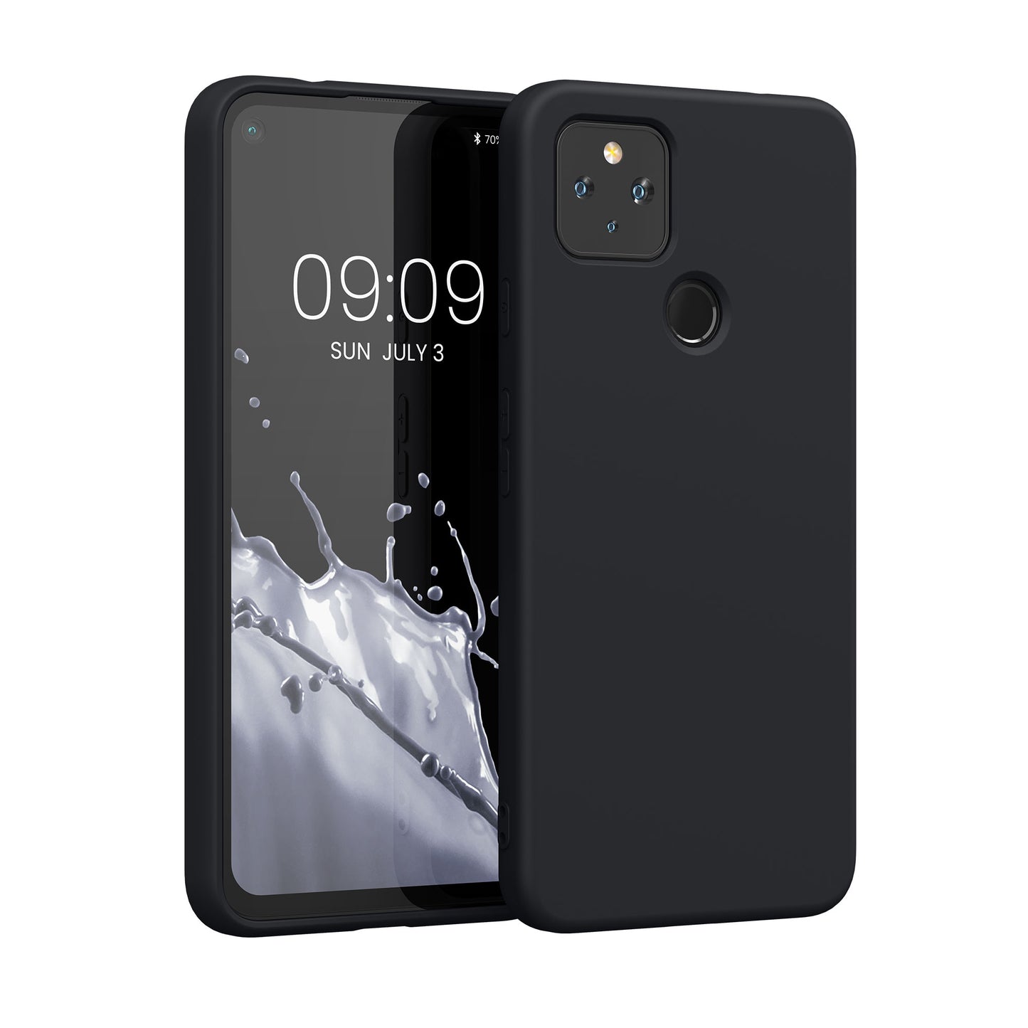 kwmobile Case Compatible with Google Pixel 4a 5G Protective Cover for Wireless Charging Case