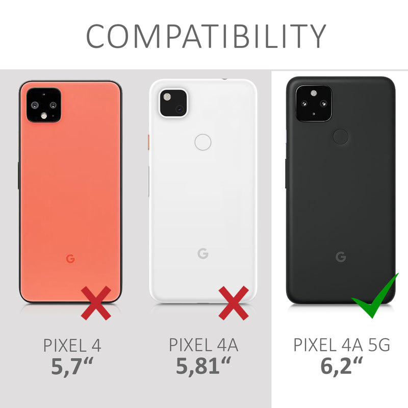 kwmobile Phone Case for Google Pixel 4a 5G Cover Protective Case