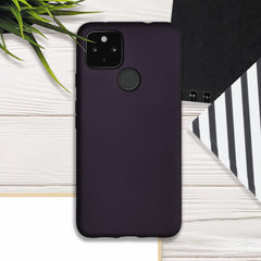 Google Pixel 4a 5G Metallic Silikon Handyhülle