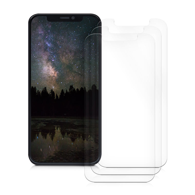 kwmobile 3x Displayschutzfolie kompatibel mit Apple iPhone 12 / iPhone 12 Pro Folie - klare Schutzfolien Set