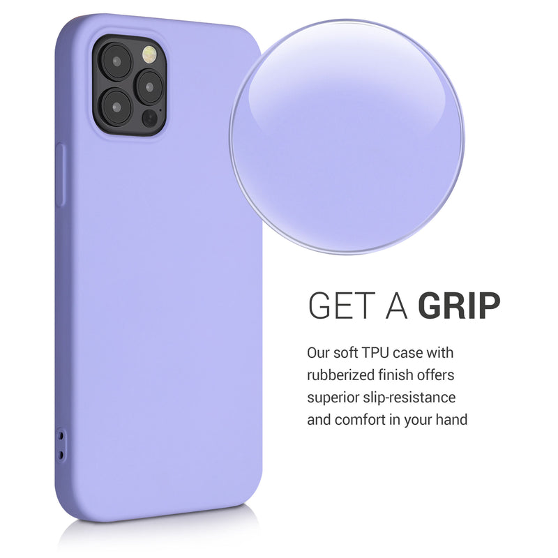 kwmobile Case Compatible with Apple iPhone 12 / iPhone 12 Pro - Protective Cover for Wireless Charging - Case