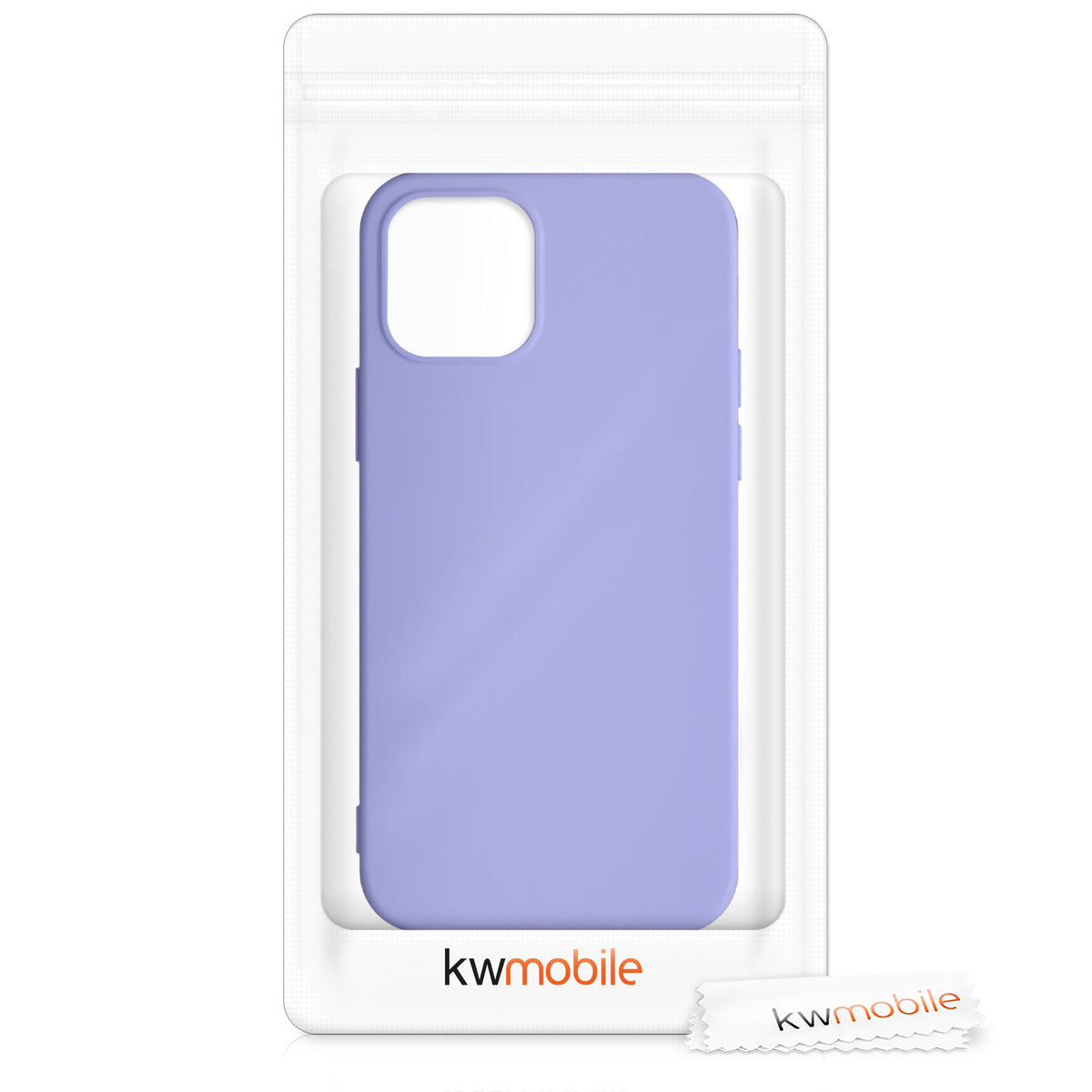 kwmobile Case Compatible with Apple iPhone 12 / iPhone 12 Pro - Protective Cover for Wireless Charging - Case