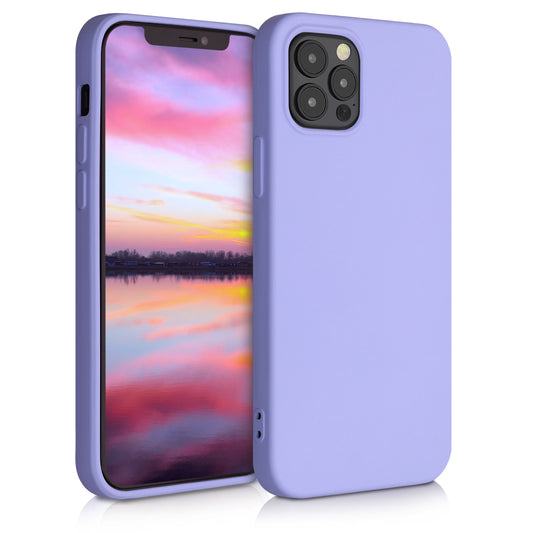 kwmobile Case Compatible with Apple iPhone 12 / iPhone 12 Pro - Protective Cover for Wireless Charging - Case