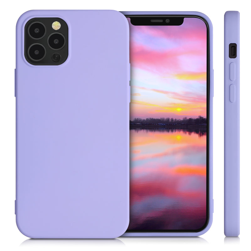 kwmobile Case Compatible with Apple iPhone 12 / iPhone 12 Pro - Protective Cover for Wireless Charging - Case