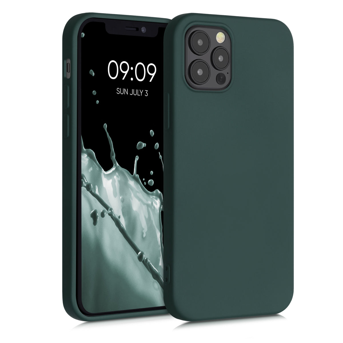 kwmobile Case Compatible with Apple iPhone 12 / iPhone 12 Pro - Protective Cover for Wireless Charging - Case