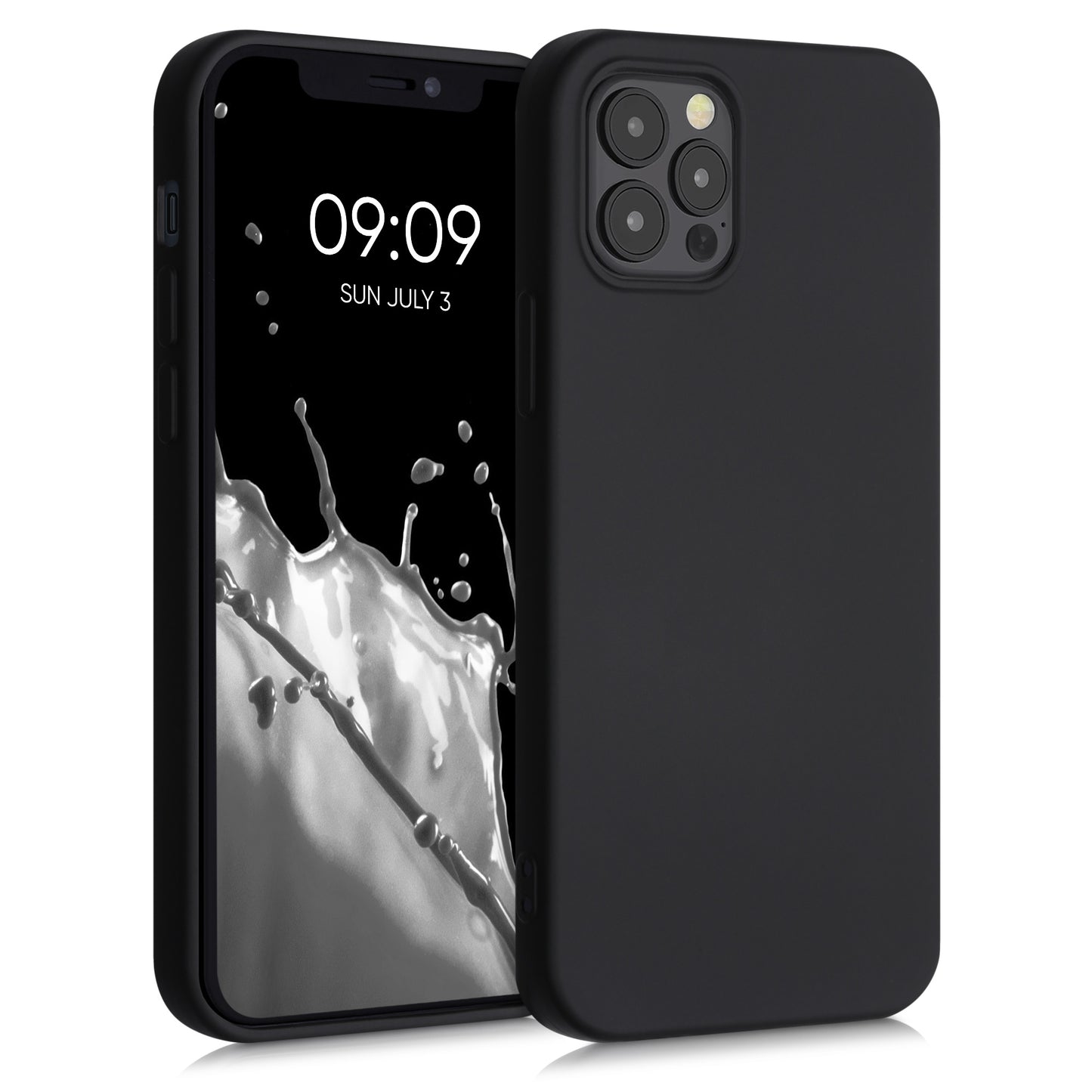 kwmobile Case Compatible with Apple iPhone 12 / iPhone 12 Pro - Protective Cover for Wireless Charging - Case