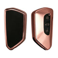kwmobile Car Key Cover Compatible with VW Golf 8 3-Button Car Key - Silicone Cover