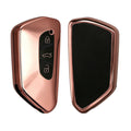 kwmobile Car Key Cover Compatible with VW Golf 8 3-Button Car Key - Silicone Cover