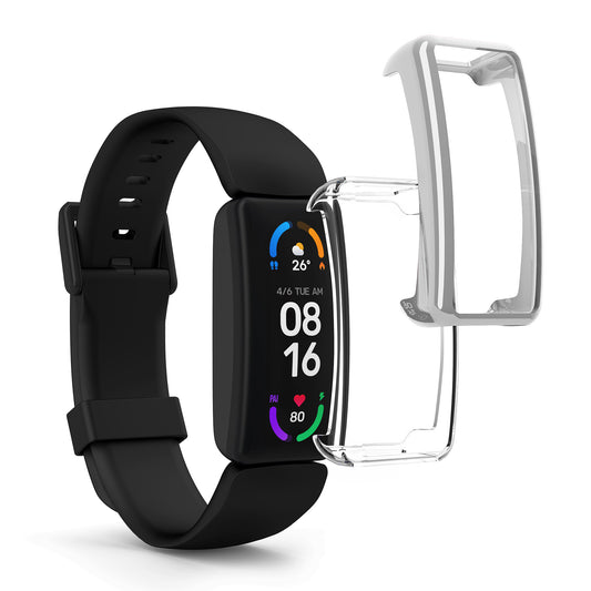 kwmobile Protective Case for Fitbit Inspire 3 / Inspire 2 / Ace 3 Full Body Display Cover Set