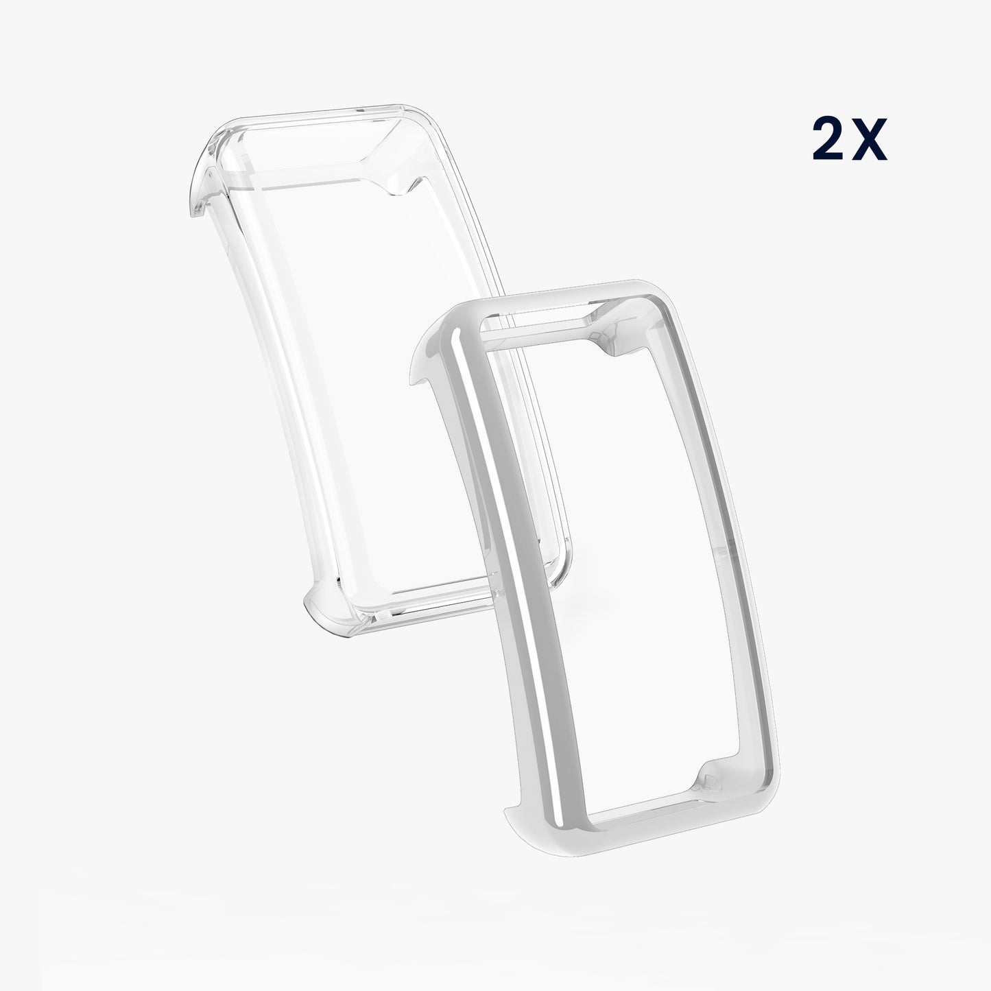 kwmobile Protective Case for Fitbit Inspire 3 / Inspire 2 / Ace 3 Full Body Display Cover Set