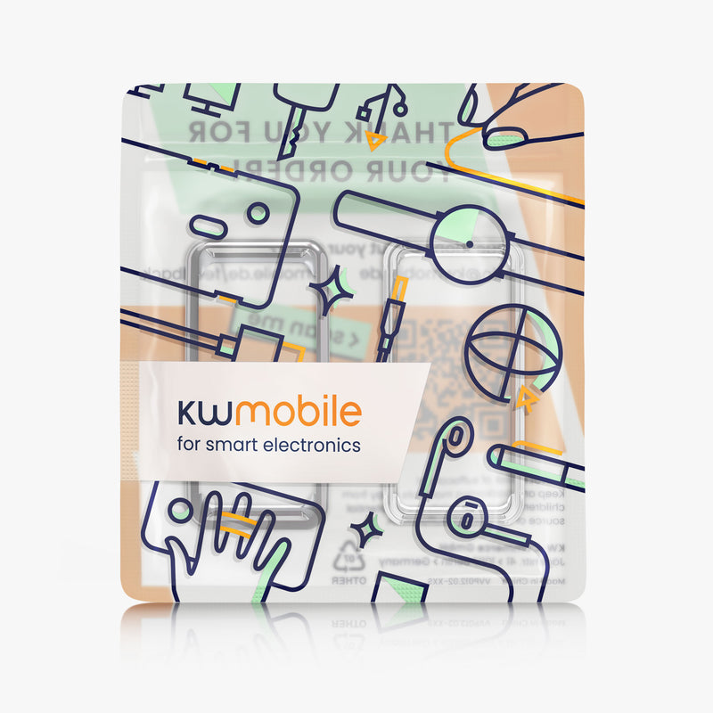 kwmobile Protective Case for Fitbit Inspire 3 / Inspire 2 / Ace 3 Full Body Display Cover Set