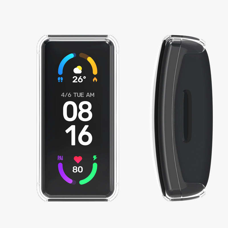 kwmobile Protective Case for Fitbit Inspire 3 / Inspire 2 / Ace 3 Full Body Display Cover Set