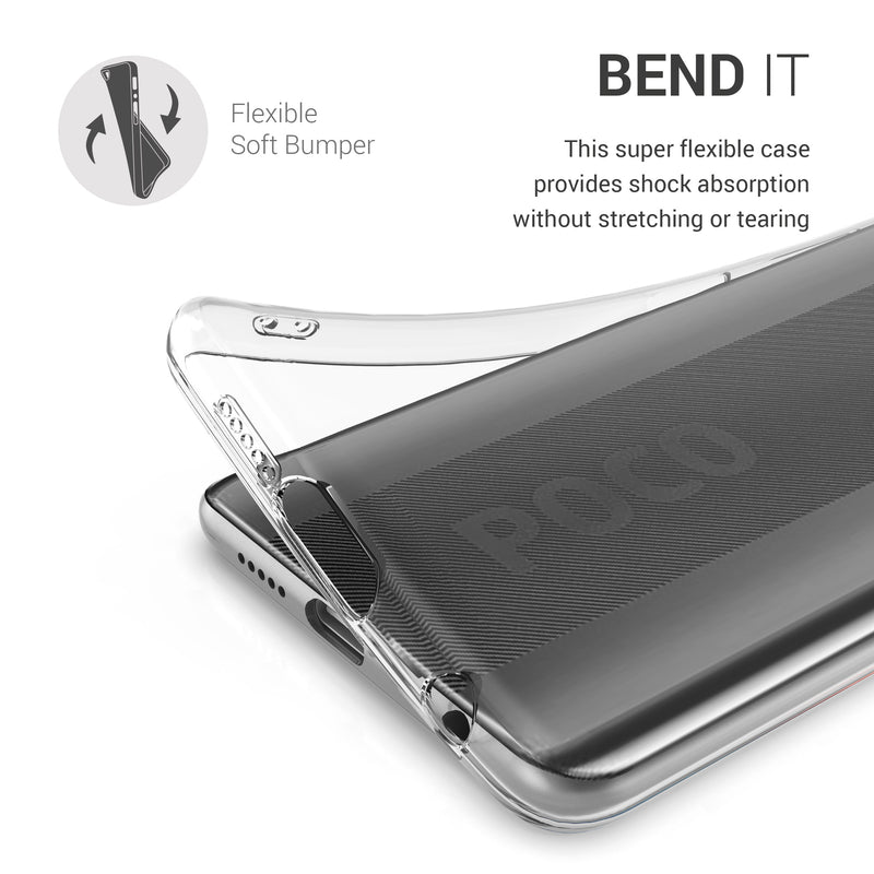 kwmobile Case Compatible with Xiaomi Poco X3 NFC / Poco X3 Pro - Phone Case