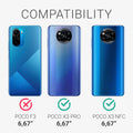 kwmobile Case Compatible with Xiaomi Poco X3 NFC / Poco X3 Pro - Phone Case