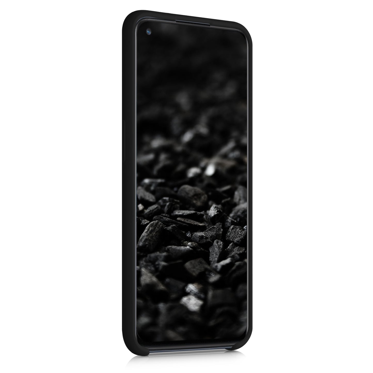 kwmobile Cell Phone Case for OnePlus Nord N10 5G - Silicone Case - Wireless Charging - Protective Cover