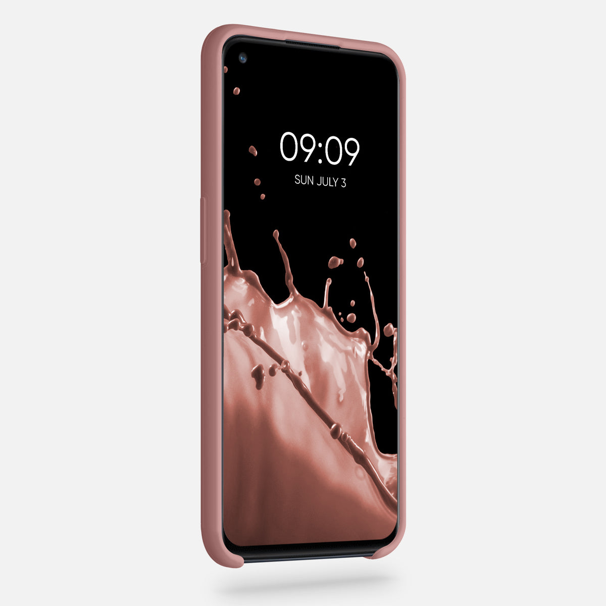 kwmobile Cell Phone Case for OnePlus Nord N10 5G - Silicone Case - Wireless Charging - Protective Cover