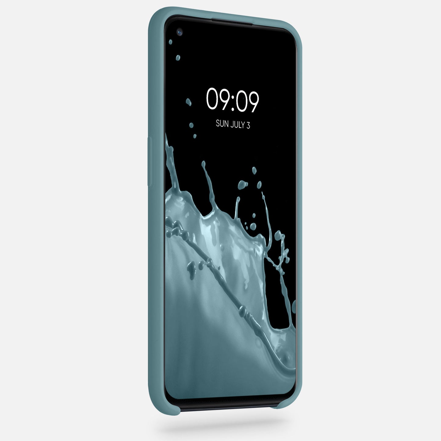 kwmobile Cell Phone Case for OnePlus Nord N10 5G - Silicone Case - Wireless Charging - Protective Cover