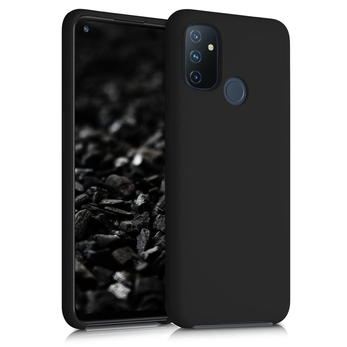 kwmobile Phone Case for OnePlus Nord N100 - Case - Wireless Charging - Protective Cover