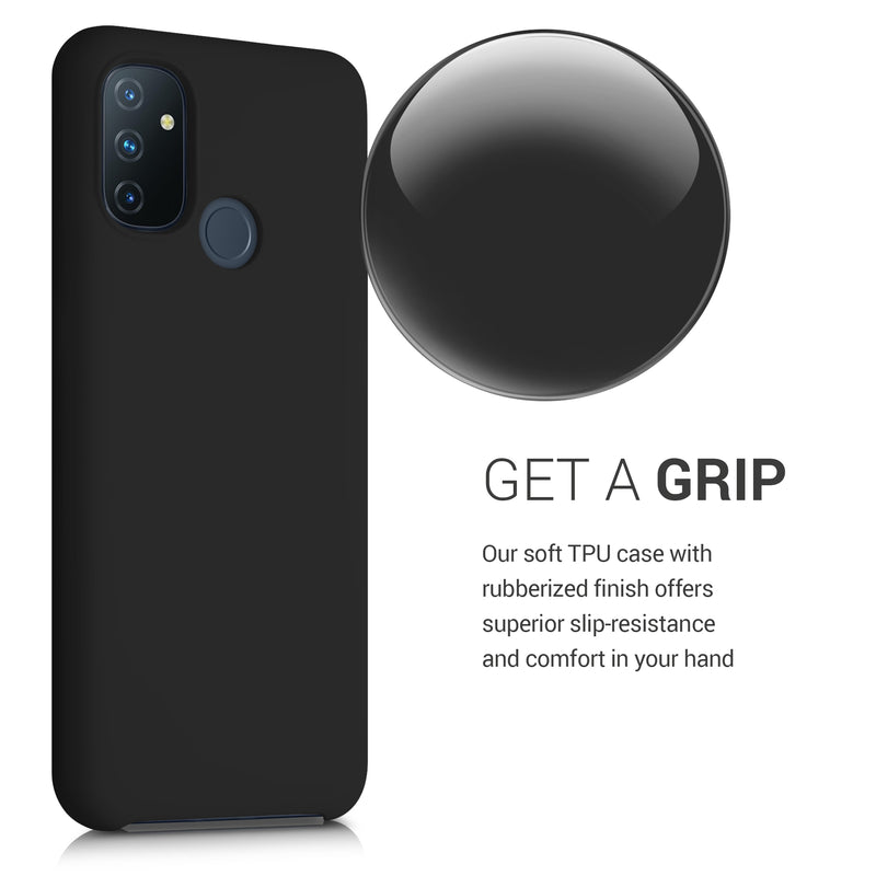 kwmobile Phone Case for OnePlus Nord N100 - Case - Wireless Charging - Protective Cover