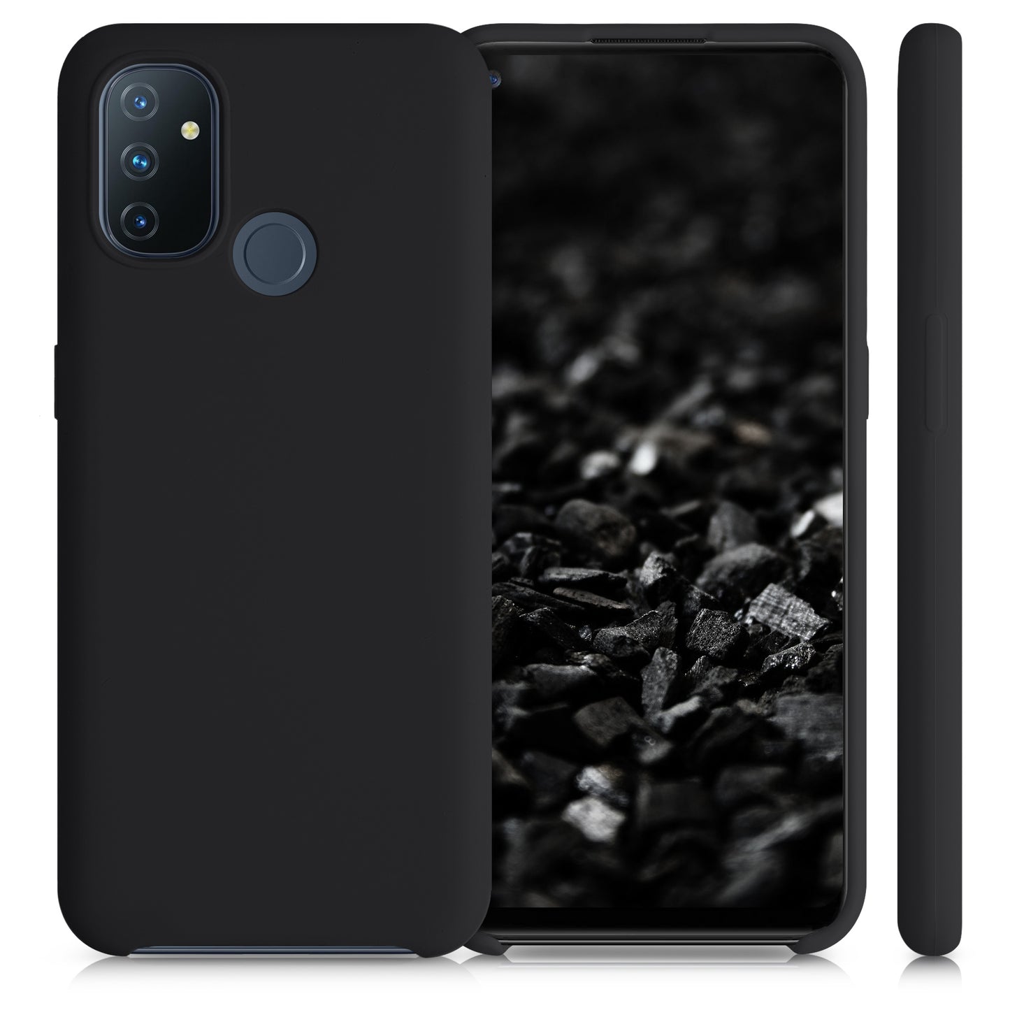 kwmobile Phone Case for OnePlus Nord N100 - Case - Wireless Charging - Protective Cover