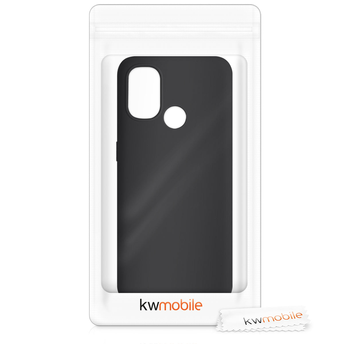 kwmobile Phone Case for OnePlus Nord N100 - Case - Wireless Charging - Protective Cover