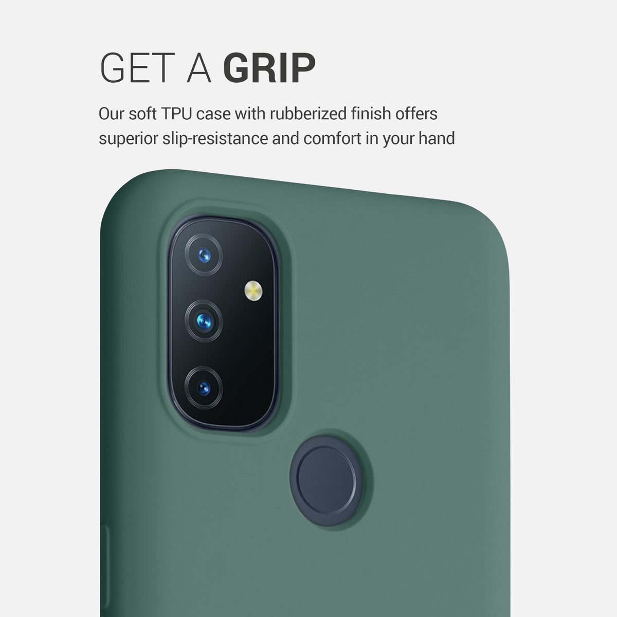 kwmobile Phone Case for OnePlus Nord N100 - Case - Wireless Charging - Protective Cover