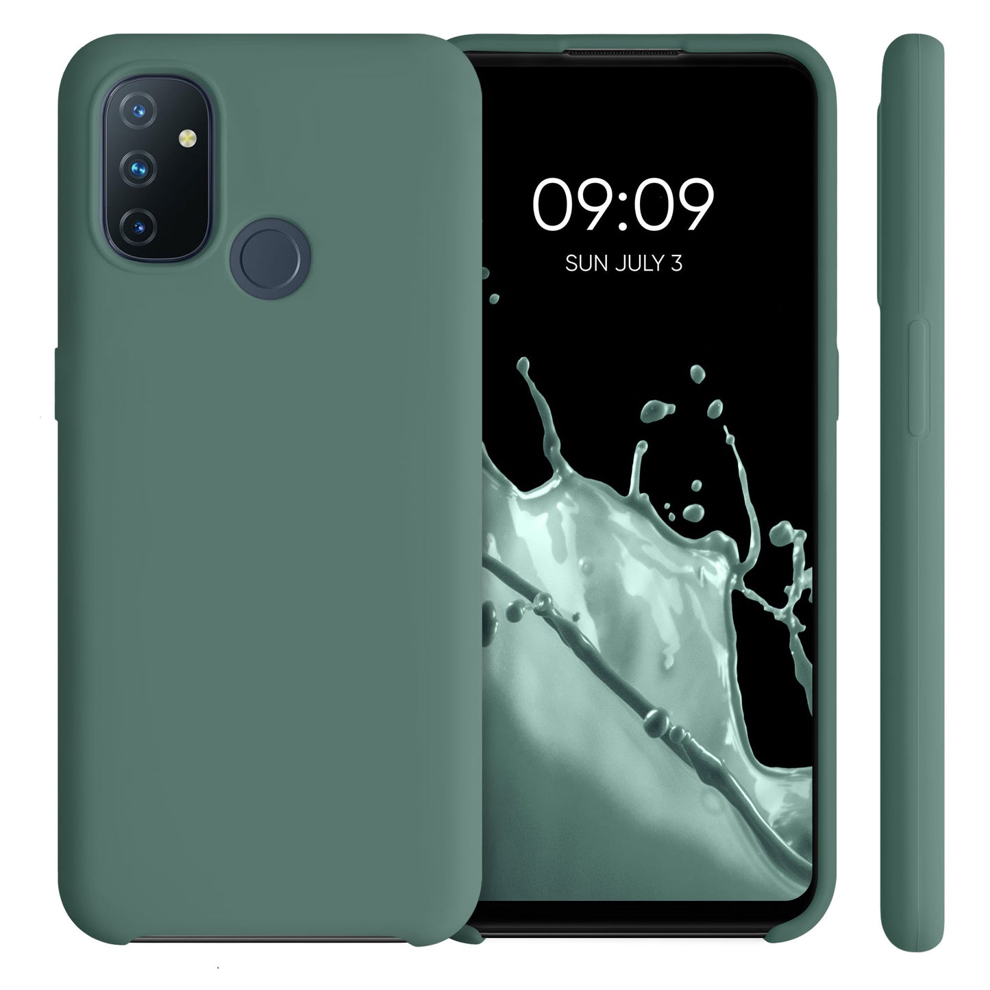 kwmobile Phone Case for OnePlus Nord N100 - Case - Wireless Charging - Protective Cover